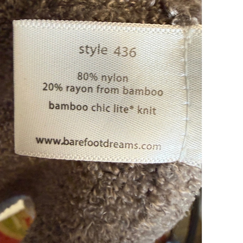 Barefoot‎ Dreams Bamboo Chic Lite Calypso Drape Cardigan Mocha Taupe L/XL - Picture 5 of 6